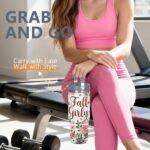 30 Oz Sublimation Tumbler with Handle, Double Insulated Stainless Steel Sublimation Cups with Leak Proof Flip Straw Lid, Individually Boxed (4 Pack) - Image 4