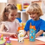 Construction Kids Water Bottle With Straw Lid 12oz Insulated Stainless Steel, Truck Travel Tumbler, Gifts For Boys, Birthday, Christmas, Back To School - Image 5