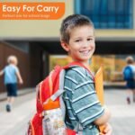 Construction Kids Water Bottle With Straw Lid 12oz Insulated Stainless Steel, Truck Travel Tumbler, Gifts For Boys, Birthday, Christmas, Back To School - Image 7