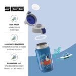 SIGG - Stainless Steel Kids Bottle - Shield One - Suitable For Carbonated Beverages - 17 Oz - Image 4