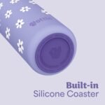 Ottle Seaside Sipper 20 oz Insulated Stainless Steel Coffee Tumbler, Reusable Iced Coffee Cup, Hot Coffee Travel Mug with Lid, BPA Free, Leak-Proof Lid - Daisy Love - Image 7