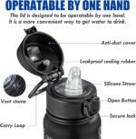 OLDLEY 20 Oz Insulated Stainless Steel Water Bottle For Kids, With Straws Leak-proof, Kids Water Bottles For School Boys Girls,Space Planet - Image 3