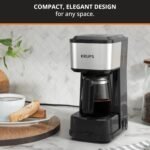 KRUPS Simply Brew Coffee Maker - Multi-Serve 4-in-1 with Stainless Steel Travel Tumbler, Black, 14oz - Image 4
