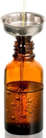 4 Pack, 2 oz Dropper Bottles with 2pcs Glass Pipettes(1ml) - Essential Oils Bottles for Health, Personal Care & Beauty - 60ml Thick Dark Amber Glass Tincture Bottle with Eye Droppers, Leakproof - Image 8