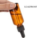4 Pack, 2 oz Dropper Bottles with 2pcs Glass Pipettes(1ml) - Essential Oils Bottles for Health, Personal Care & Beauty - 60ml Thick Dark Amber Glass Tincture Bottle with Eye Droppers, Leakproof - Image 10