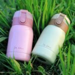 Mini 7 oz Stainless Steel Water Bottle, Small Vacuum Insulated Water Bottle Leakproof Sport Tumbler Cup Hot and Cold Water Bottle for Women Girls Kids Gift Milk Tea Lunch (Red) - Image 4