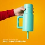 Simple Modern Kids 24 oz Tumbler with Handle and Silicone Straw Lid | Spill Proof and Leak Resistant | Reusable Stainless Steel Bottle | Gift for Kids Boys Girls | Trek Collection | Sea Glass Sage - Image 4