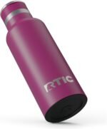RTIC 16oz Journey Water Bottle Ceramic Lined Metal Stainless Steel Vacuum Insulated, BPA Free, Reusable, for Water, Hot and Cold Drinks, Travel, Sports, Camping, Very Berry - Image 7