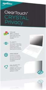 BoxWave Screen Protector Compatible with ZMHQLPDZ Smart Water Bottle (Insulated Bottles) - ClearTouch Crystal Privacy (2-Pack), Privacy Screen Protector Flexible Film Clear - Image 3