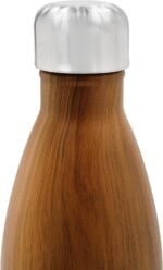 S'well Stainless Steel Reusable Water Bottle, 750ml, Teakwood, Triple-Insulated and Leak-Proof Drinking Bottle for Hot and Cold Beverages up to 48h Cold/24h Hot, Brown - Image 5