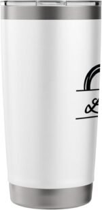 Heart Monogram Laura Stainless Steel Insulated Tumbler - Image 5
