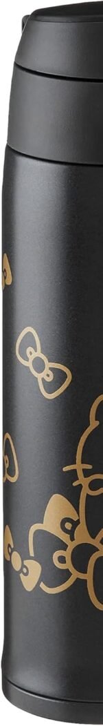 Zojirushi SM-TA48KTBA Stainless Steel Vacuum Insulated Mug, 16-Ounce, Hello Kitty Black - Image 3
