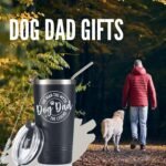 Onebttl Dog Dad Gifts for Men, The Man The Myth The Legend, 20oz Stainless Steel Travel Mug Tumbler with Lid and Straw for Dog Dad, Dog Lover, Owner, Black - Image 3