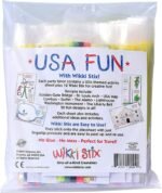 WIKKI STIX USA Fun Paks, Travel Essential for Road Trips, Featuring USA Landmarks and Locations, Made in USA. Pack of 20. - Image 4