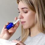 20 Pcs Nasal Spray Bottles, 30ML/1oz Blue Glass Refillable Fine Mist Empty Nasal Spray Bottle with 4 Funnels and 4 Labels - Image 8