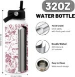 Christian Gifts for Women, 32oz Be Still and Know Water Bottle with Straw, Inspirational Religious Birthday Gifts for Women, Christian Stainless Steel Coffee Cup for Girls Sisters Friends - Image 4