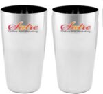 Satre Online and Marketing Stainless Steel Plain Lassi Glass or Water Glass Set 2, Tumbler Set, Unbreakable Glasses (2 Pcs) - Image 4
