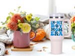 momocici Boy Mom Gifts Ideas.40 oz In My Boy Mom Era Tumbler with Handle.BoyMom Cup Tumblers Gift.40 oz Birthday Christmas Mothers Day Cups Tumbler Gifts for boymom. - Image 7