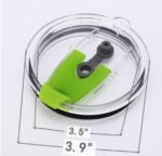 30oz Tumbler Lids Cover Replacement 4 Pack Spill proof Splash Resistant Travel Mug Lid Fits for 30oz YETI Rambler - Image 3