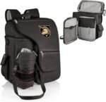 PICNIC TIME NCAA West Point Black Knights Turismo Backpack Cooler with Water Bottle Carrier - Soft Cooler Backpack - Travel Cooler Bag - Image 4