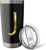 Elegant letter J Stainless Steel Insulated Tumbler - Image 6