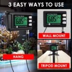 2 in 1 pH & Temperature Meter Digital pH Monitor Dual Display Water Quality Tester with ATC and Automatic Calibration Function, pH Tester for hydroponics, Aquarium, Pools, etc. - Image 3