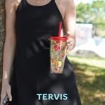 Tervis Disney - Alice In Wonderland - Curiouser Made in USA Double Walled Insulated Tumbler Travel Cup Keeps Drinks Cold & Hot, 24oz with Straw Lid, Classic - Image 10