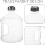 Cabilock Handheld Water Bottle 6.3 Inch Portable Reusable Sports Water Jug with Handle and Lid for Hiking Gym Outdoor Activities - Image 5