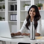 Milton Duo DLX 500 Thermosteel 24 Hours Hot and Cold Water Bottle, 1 Piece, 500 ml, Silver | Leak Proof | Office Bottle | Gym | Home | Kitchen | Hiking | Trekking | Travel Bottle - Image 3