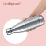 Milton Duo DLX 500 Thermosteel 24 Hours Hot and Cold Water Bottle, 1 Piece, 500 ml, Silver | Leak Proof | Office Bottle | Gym | Home | Kitchen | Hiking | Trekking | Travel Bottle - Image 7