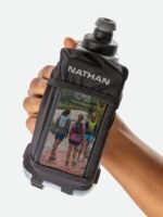 Nathan Running Handheld Quick Squeeze Water Bottle. No-Grip Adjustable Hand Strap. 12oz / 18oz / Insulated. Reflective Hydration Water Bottle. - Image 4