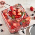 MosJos Glass Drink Dispenser for Fridge - Stainless Steel Spigot Mason Jar Dispenser with Wide Opening & Easy-Fill - Beverage Storage for Outdoor, Water, Iced Tea, Juice, Sangria & Detergent, 1 GALLON - Image 4