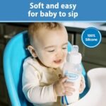 Dr. Brown’s Milestones Options+ Sippy Spouts, 2-Pack Narrow, Soft 100% Silicone Baby Bottle Sippy Spout, 6m+ - Image 5