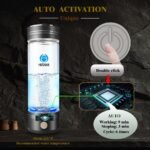 Hydrogen Water Bottle Maker Machine Hydrogen Water Generator Ionizer with SPE and PEM Technology (Dull Black) - Image 4