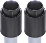 Vacuum Wine Stopper W/Pump, 2-Pack Wine Preservers Savers, Wine Bottle Sealer Blocker, Gifts for Wine Lovers | Reusable Wine Accessories, No Worry Waste Wine - Image 3