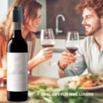 Vacuum Wine Stopper W/Pump, 2-Pack Wine Preservers Savers, Wine Bottle Sealer Blocker, Gifts for Wine Lovers | Reusable Wine Accessories, No Worry Waste Wine - Image 4