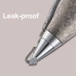 OBALL Titanium Insulated Water Bottle, Pure Taste Small Insulated Bottle with Straw, Lightweight Hot coffee Bottle for Travel, Outdoor, Office, Leak Proof (12 oz, Silvery) - Image 5