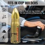 Gifts for Dad, 17 Oz Stainless Steel Dad Tumbler with Lid, Father Thanksgiving Christmas Birthday Gift, Present Idea for Daddy Veteran from Daughter Son Wife, New Daddy Gift, Gold, 1 PCS - Image 5