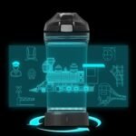 YuanDian Light Up Kids Water Bottle with 3D Train Design- 14 OZ Tritan BPA Free - Cool Drinking Cups Gift for School Kindergarten Boys and Girls Christmas Holiday - Image 5