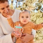 The First Years - Soft Spout Sippy Cup - Toddler Trainer Cup for 6+ Months -With Handles and Leak Proof Lid - 7 Oz - Floral Ladybug Print - 2 Count - Image 6