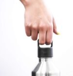 ThirtyO 30oz Stainless Steel Bottle Compatible with Sodastream Machines | Silver | Vacuum Sealed | Double Walled | Leak-Proof | Easy to Carry | Reusable Bottle - Image 3