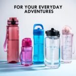 OLDLEY 32 oz Clear Water Bottle with Straw,Tritan BPA-Free, Wide Mouth, Leak Proof - for Gym, Travel, Home, School, Office (Purple) - Image 6