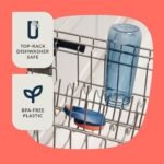 Contigo Kids’ Micah Water Bottle with Leak-Proof Lid, 20oz, Blueberry/Coral - Image 4