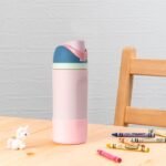 Silicone Boot for Owala 14/16 oz Water Bottle, Anti-Slip Protective Sleeve for Owala 12 oz Kids Tumbler, Boot Bottom Base fit Flip 14 oz Insulated Stainless-Steel Water Bottle (Glitter White) - Image 9