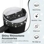 Bling Cup Toppers Decoration for Stanley 40/30 oz - Durable Glitter Diamond Lid Stanley Cup Accessories Decor for Women Girls - Image 3