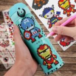 MEIEST Decorate Your Own Water Bottle with Hero 5D Diamond Art Painting Stickers Kits & Glitter Gems - Image 5