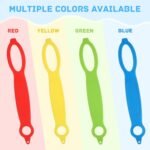 Happyyami Silicone Water Bottle Handle Strap Portable Bottle Sleeve with Elastic Lanyard for Hiking Running Outdoor Activities - Image 4