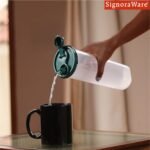 Signoraware Jumbo Easy Flow Container, 1.1 litres, Forest Green - Image 3