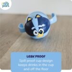The First Years Bluey Trainer Weighted Straw Cup - Toddler Cups with Weighted Straw - Baby and Toddler Straw Cup Spill Proof - Bluey Toddler Feeding Supplies - Ages 6 Months and Up - 7 Ounce - Image 5