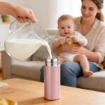 Mini Water Bottle, 150 ml /5 oz Mini Vacuum Insulated Water Bottle Small Stainless Steel Water Bottle for Hot and Cold Drinks, Coffee Cup Pocket Bottle Slim Bottle Reusable (Pink) - Image 4